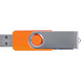 Флеш-карта USB 2.0 16 ГБ Флэш С1, оранжевый с логотипом