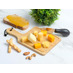 Набор для сыра из бамбуковой доски и ножа Bamboo collection Pecorino с логотипом