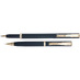 Набор Pierre Cardin PEN&PEN: ручка шариковая + роллер. Цвет - черный. Упаковка Е. с логотипом