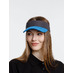 Козырек Grand Slam, темно-серый с синим с логотипом