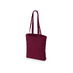 Сумка из плотного хлопка Carryme 220, бордовый с логотипом