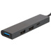 USB-концентратор Command, серый с логотипом
