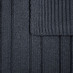 Шарф Knit Beat, серый (графит) с логотипом