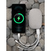 Внешний аккумулятор Pebble 7800 мАч, серый с логотипом