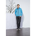 Куртка флисовая мужская New Look Men 250, бирюзовая с логотипом