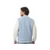Бомбер Oxford, небесно-голубой/молочный, унисекс с логотипом