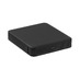 Внешний аккумулятор Brick 5 с быстрой зарядкой PD, 5000 мАч, черный с логотипом