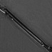 Зонт складной Fiber, черный с логотипом