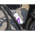 Бутылка для велосипеда Bikescape, белая с черным с логотипом