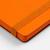 Ежедневник Peel Flex, недатированный, оранжевый с логотипом