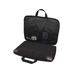 Эко- чехол для ноутбука Libra 2 в 1 из переработанного пластика, серый яркий с логотипом