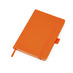 Подарочный набор Vision Pro soft-touch с ручкой и блокнотом А5, оранжевый с логотипом