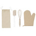 Набор для выпечки Canele, бежевый с логотипом