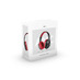 Беспроводные наушники Rombica mySound BH-17 ANC Red (Р) с логотипом