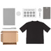 Welcome pack Simple kit, серый с логотипом