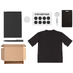 Welcome pack Simple kit, черный с логотипом