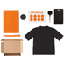 Welcome pack Simple kit, оранжевый с логотипом