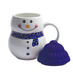 Кружка SNOWMAN с крышкой с логотипом