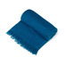 Плед акриловый Mohair, синий с логотипом