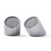 Беспроводная колонка Ray Speaker, серебристый с логотипом