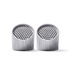 Беспроводная колонка Ray Speaker, серебристый с логотипом