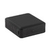 Внешний аккумулятор Brick 10 с быстрой зарядкой QC/PD, 10000 мАч, черный с логотипом