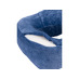 Подушка для путешествий с эффектом памяти Мемо Bluewinder Denim с логотипом
