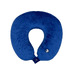 Подушка для путешествий с эффектом памяти Мемо Drowsy Royal Blue с логотипом