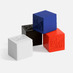 Антистресс «Кубик», черный с логотипом