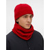 Шапка ComFleece, красная с логотипом