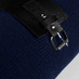 Плед  "Belt"; т.синий; 130 х 180 см; 100% акрил, с поясом с логотипом