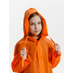 Дождевик детский RainDrop Kids, оранжевый с логотипом