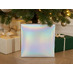 Подарочная коробка с голографическим шубером без печати Aurora, L, 260х260х100 мм. с логотипом