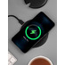 Кружка с подогревом и беспроводной зарядкой dualBase ver. 2.0 Matt, черная с логотипом