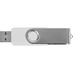 Флеш-карта USB 2.0 32 ГБ Флэш С1, белый с логотипом