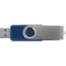 Флеш-карта USB 2.0 8 ГБ Флэш С1, темно-синий с логотипом