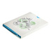Бизнес-блокнот "RILY", формат А5,  голубой, блок в точку с логотипом