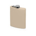 Фляжка 240 мл Remarque soft touch, 304 сталь, бежевый с логотипом