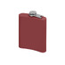 Фляжка 240 мл Remarque soft touch, 304 сталь, бургунди с логотипом