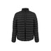 Стеганая куртка Uniqloud, черный с логотипом