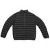 Стеганая куртка Uniqloud, черный с логотипом