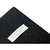 Еженедельник недатированный А6 Black с нашивкой, черный с логотипом