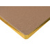 Еженедельник недатированный А6 Total beige с нашивкой, бежевый с логотипом