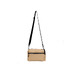 Сумка через плечо TORBER НОВА, бежевый, полиэстер, 25 х 17 х 9,5 см с логотипом