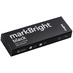 Флешка markBright Black с белой подсветкой, 32 Гб с логотипом