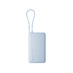 Внешний аккумулятор со встроенным кабелем Xiaomi 67W Power Bank 10000 (Integrated Cable) Ice Blue с логотипом