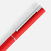 Ручка шариковая Blade Soft Touch, красная с логотипом