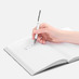 Ручка шариковая Blade Soft Touch, белая с логотипом