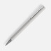 Ручка шариковая Blade Soft Touch, серая с логотипом