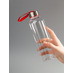 Бутылка Gulp, красная с логотипом